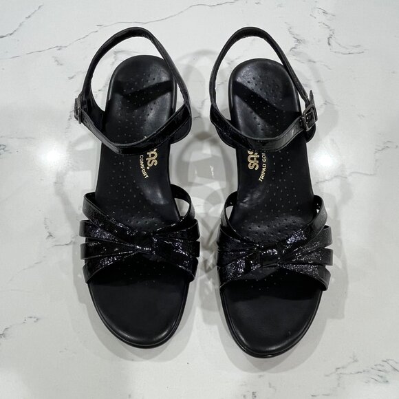 SAS Tripad Comfort women's shoes Strappy Walking low hill Sandals Size 10 - Picture 1 of 12
